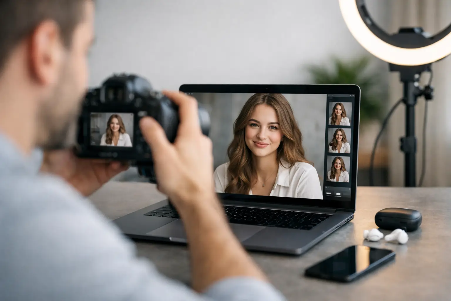 Fotógrafo online para retratos que sí funciona
