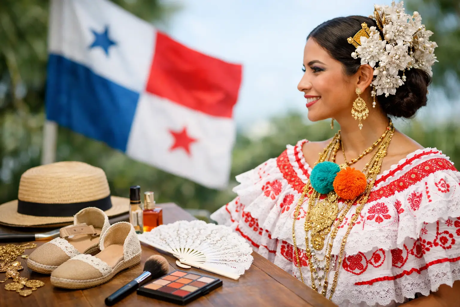 Vestido típico de Panamá y cómo prepararte