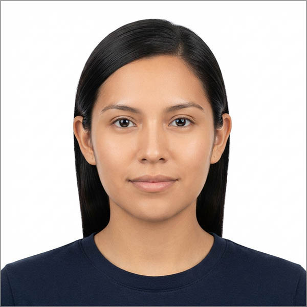 Foto para visa americana Panamá mujer